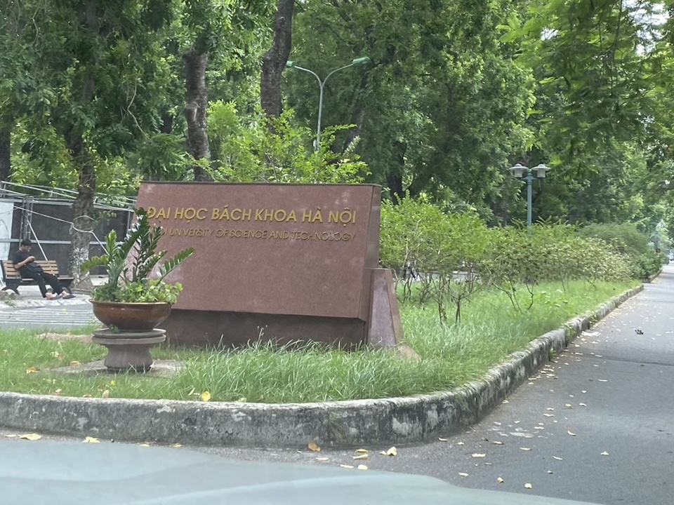 越南河內理工大學校園風景。