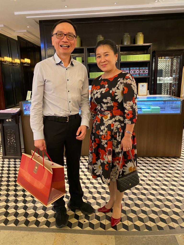 與馬來亞大學醫學院副院長 Prof. Dr. Ong Teng Aik